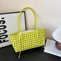 COASTBLOOM – Woven Summer Shoulder Tote Bag