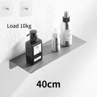 FLOATIVA – Floating No Drill Bathroom Wall Shelf