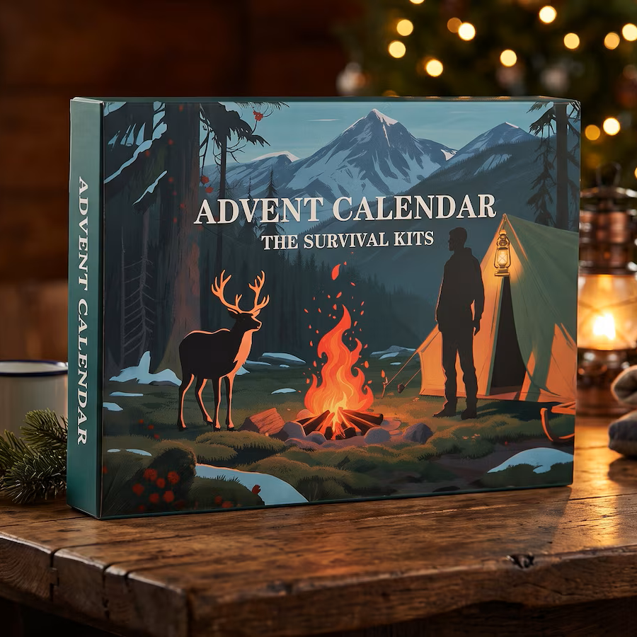 GEARQUEST – Calendario dell’avvento con attrezzi da outdoor per un divertimento natalizio all’insegna dell’avventura