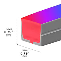GLOWSTRIP – Éclairage LED RVB pour une ambiance chaleureuse en soirée