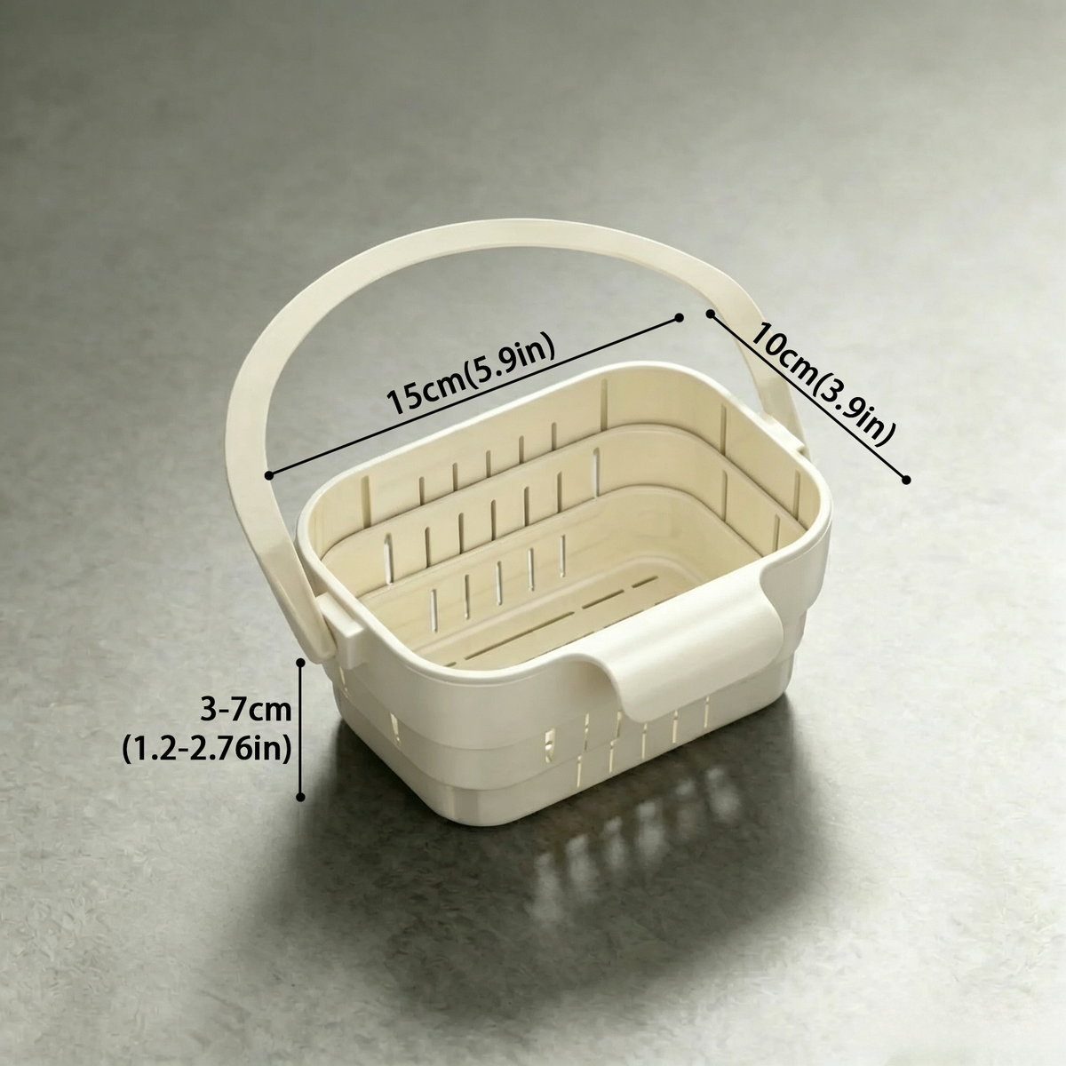 COLLAFLEX – Retractable Hanging Colander for Space-Saving Organization