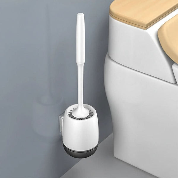 SILICLEAN – Ensemble nettoyant pour brosse de toilette en silicone