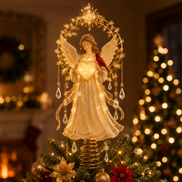 STARZEVORA – Decorative Christmas Tree Topper with Elegant Illumination