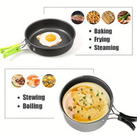 TRAILCOOK – Ensemble de cuisine léger pour activités en plein air et voyage