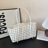 COASTBLOOM – Woven Summer Shoulder Tote Bag