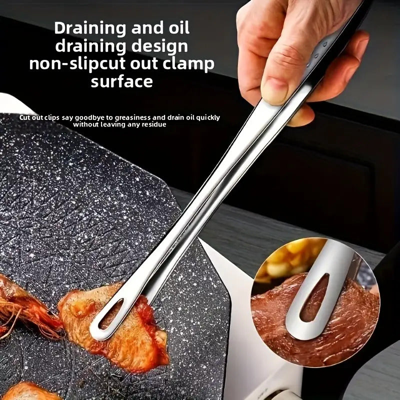 OUTDOORCHEF – Stainless Steel Tongs for Camping & BBQ