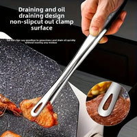 OUTDOORCHEF – Stainless Steel Tongs for Camping & BBQ