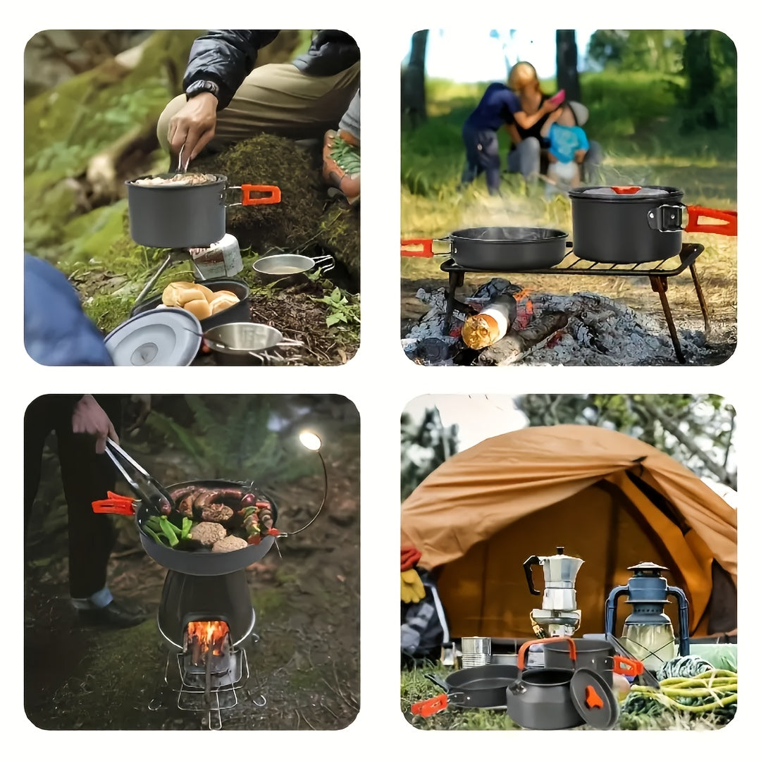 TRAILCOOK – Ensemble de cuisine léger pour activités en plein air et voyage