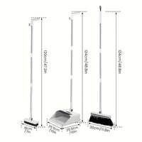 SWEEPFLOW – Compact Broom Dustpan Cleaning Set