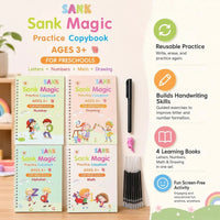LETTERLOOP – Handwriting Practice Copybook Set with Pen for Everyday Learning