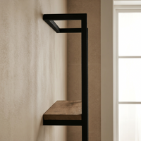 TIERELORA – Two-Tier Hand Towel Stand for Elegant Bathroom Organization