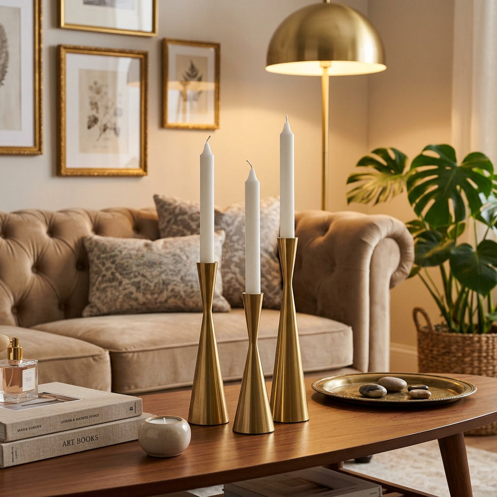 TIERAVIXA – Decorative Candlestick Set for Sophisticated Tables