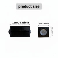 LumaFence - Solar ColorGlow Outdoor Wall Lamp Set