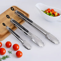 TONGIX – Stainless Steel Locking Kitchen Tongs