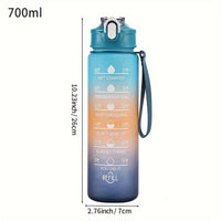 HYDRAGRAD – Gradient Water Bottle with Straw