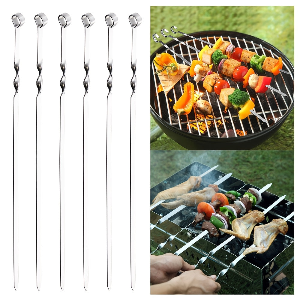 SKEWERPRO – Ensemble de brochettes pour barbecue à long manche