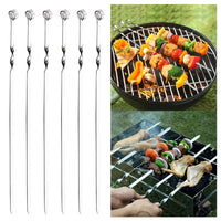 SKEWERPRO – Ensemble de brochettes pour barbecue à long manche