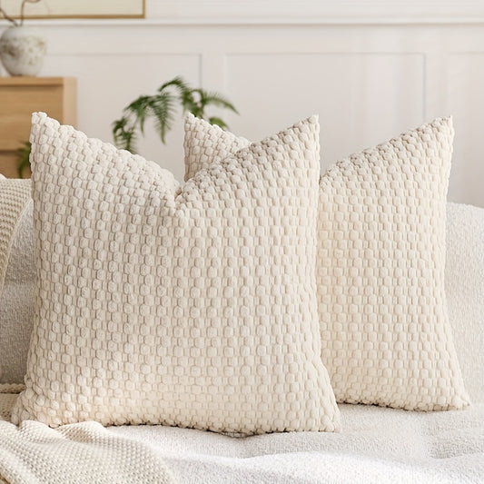 CORDFLOW – Bubble Texture Cushion Covers for Sofa & Bedroom Decor