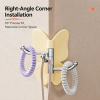 BUTTERGLIDE – Swivel Butterfly Hook for Convenient Organization