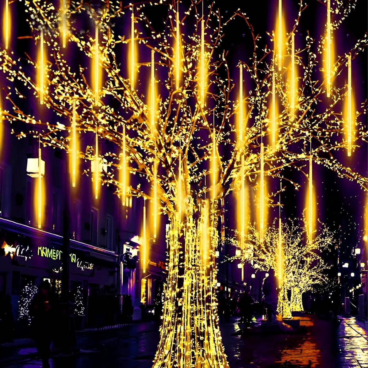 METEORLUME – Des lumières en cascade pour des nuits captivantes au jardin