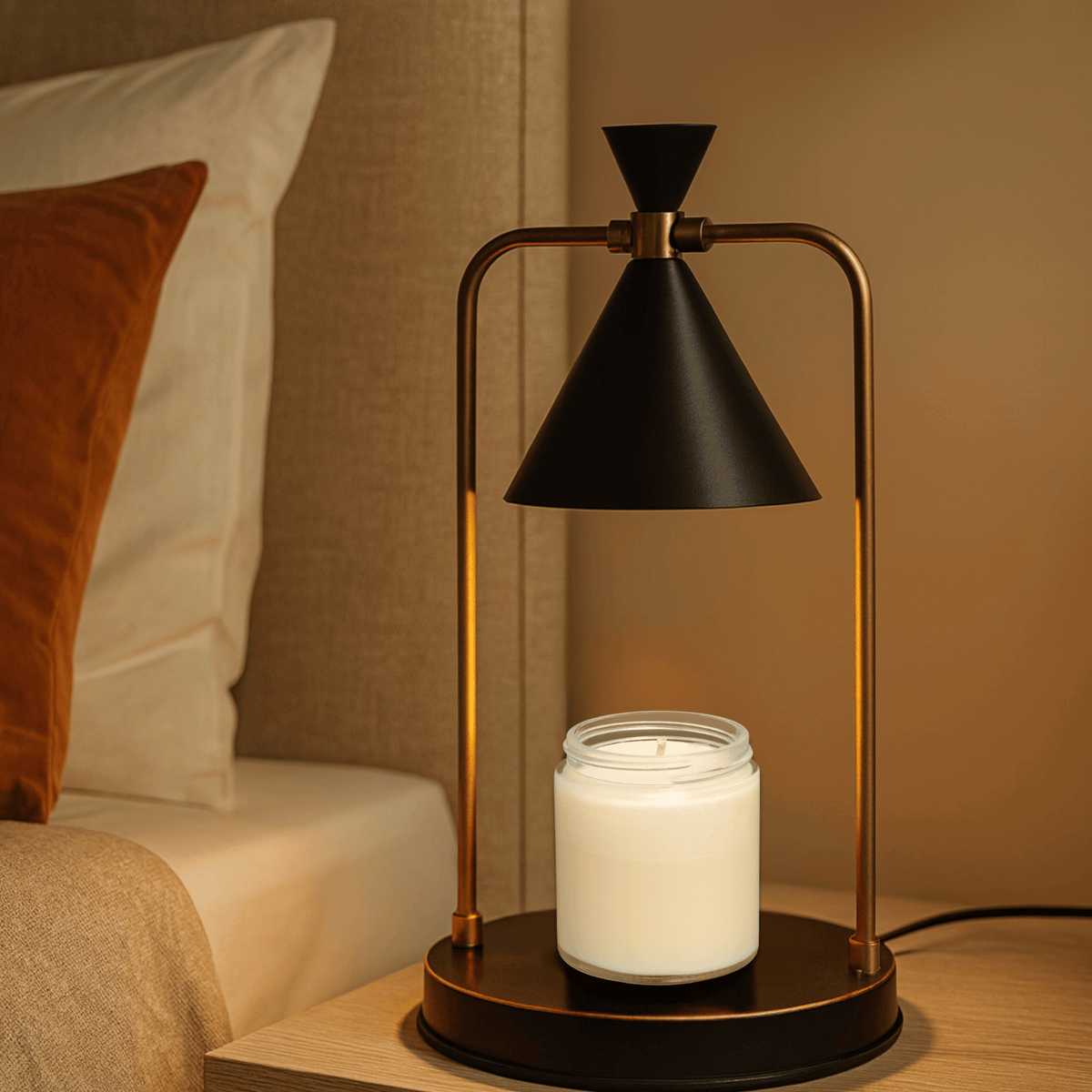 SCENTAVORA – Flameless Candle Warmer for Relaxing Evening Comfort