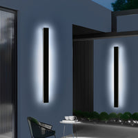 Brillanova - Dimmable Long Outdoor Wall Sconce