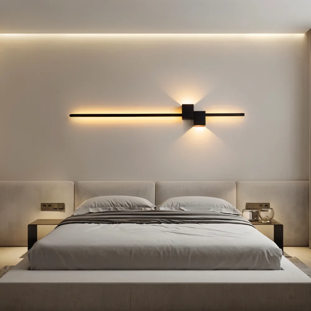 LINEWISP – Lampada da parete LED minimalista per un'illuminazione d'ambiente delicata