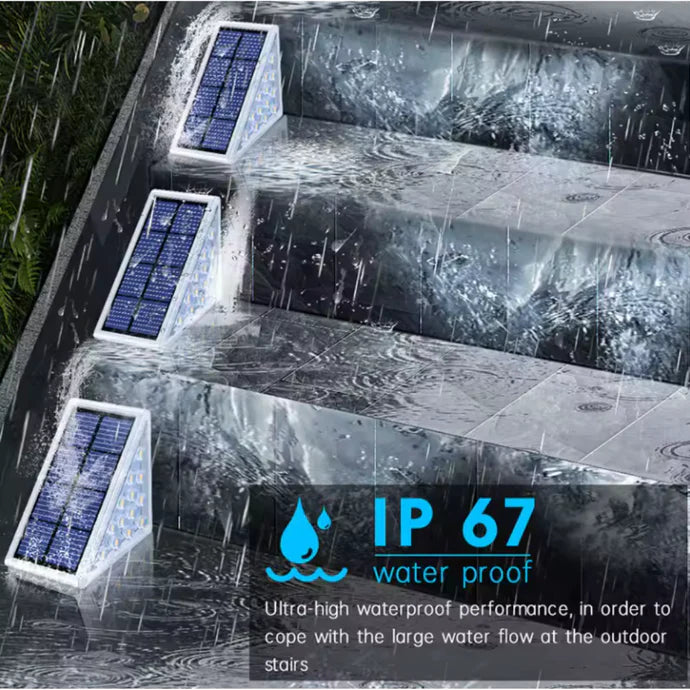 STAIRGLOW – Solar Stair Lights for Outdoor Safety & Style