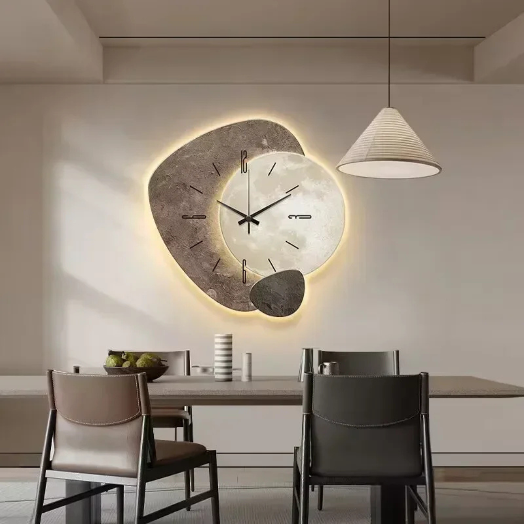 VIKTORA – Scandinavian LED Wall Clock for Timeless Elegance