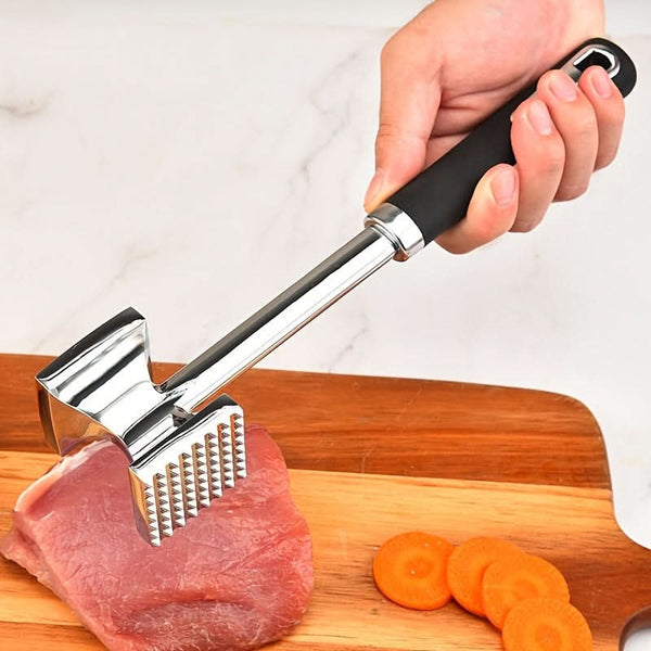 STEELTENDER – Outil d’attendrissage de viande en acier inoxydable