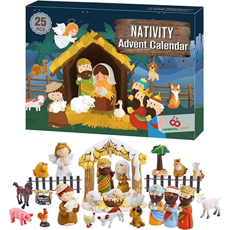 HOLYCOUNT – Nativity Scene Set for Daily Christmas Surprises