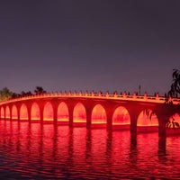 RIPPLELUME – Éclairages LED dynamiques pour une mise en scène extérieure pleine d’ambiance