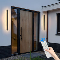 Brillanova - Dimmable Long Outdoor Wall Sconce