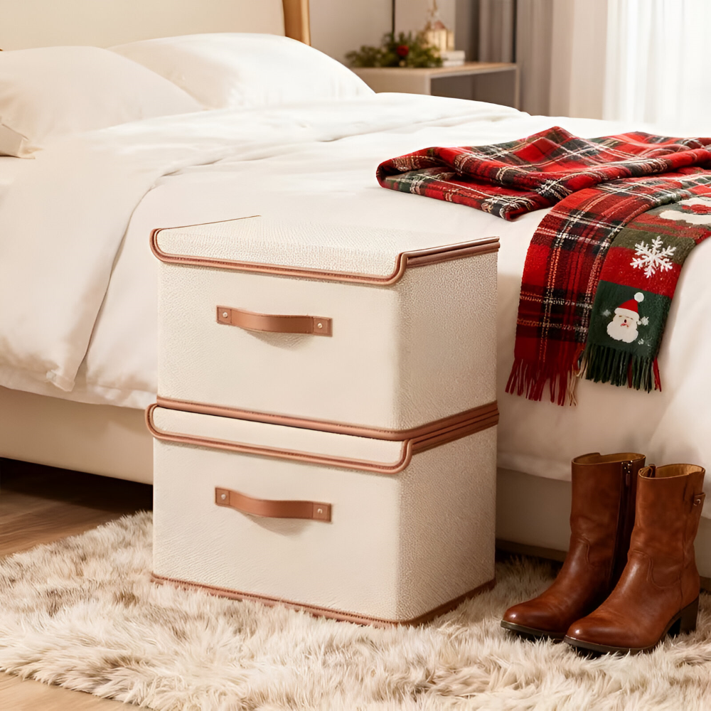 STOWLOFT – Foldable Storage Box for Space-Saving Organization
