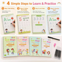 LETTERLOOP – Handwriting Practice Copybook Set with Pen for Everyday Learning