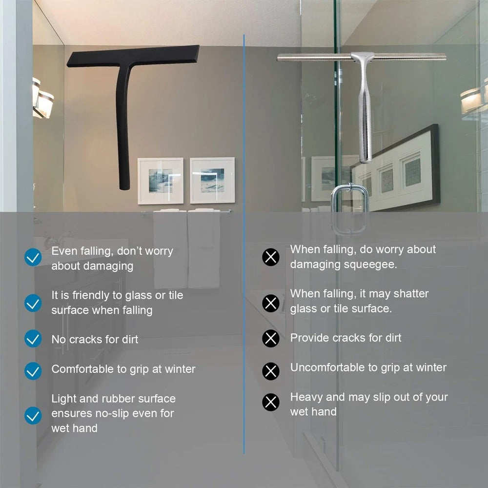 CLEARWIPE – Silicone Shower Squeegee Streak Free Cleaner