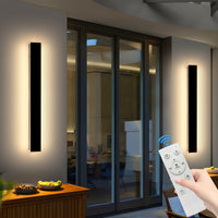 Brillanova - Dimmable Long Outdoor Wall Sconce