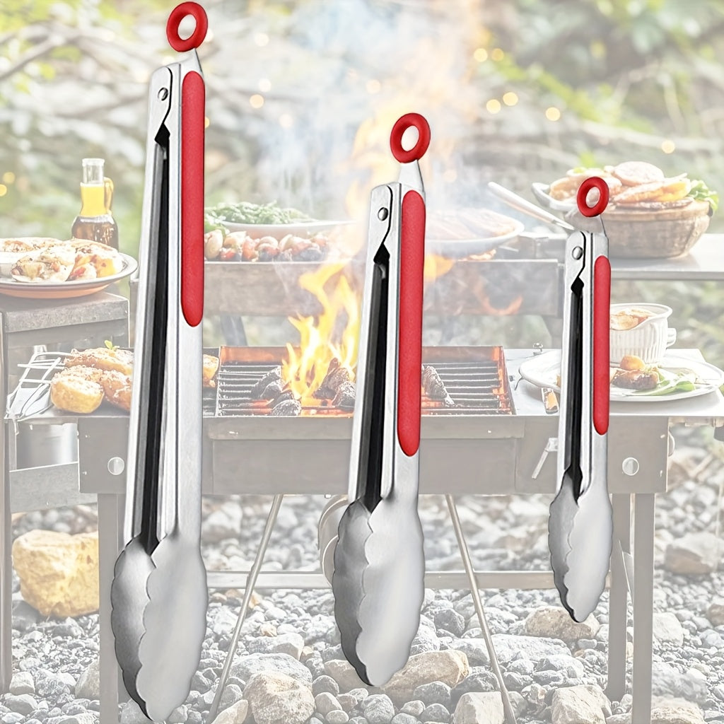 TONGIX – Stainless Steel Locking Kitchen Tongs