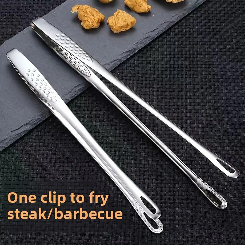 OUTDOORCHEF – Stainless Steel Tongs for Camping & BBQ