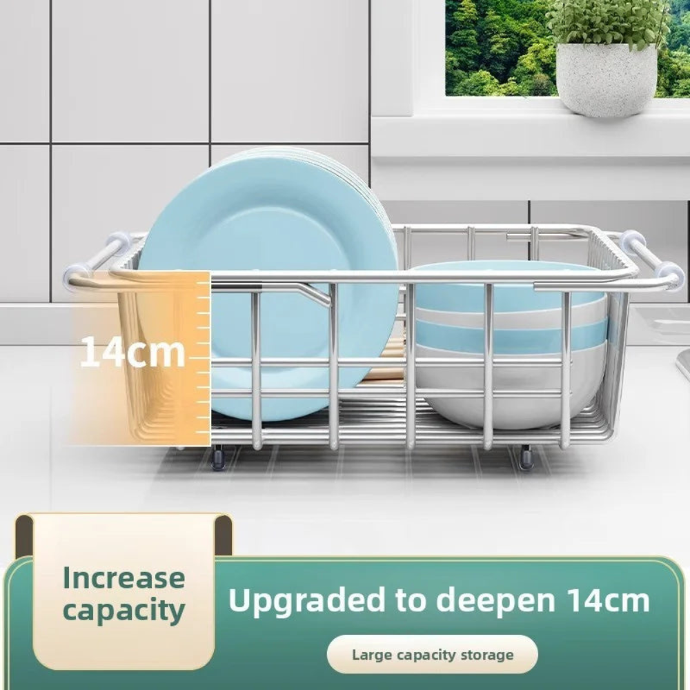 DRAINFLOW – Telescopic Sink Drain Basket