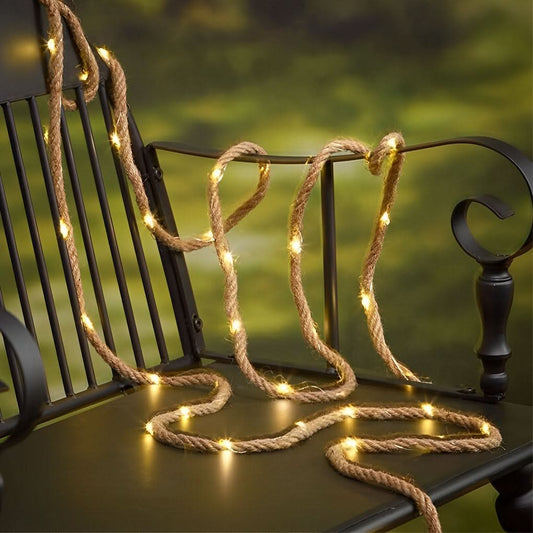 HEMPHAVEN – Rope String Lights for Warm and Inviting Spaces