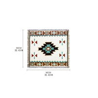 BohoLiving - Südwestlicher Jacquard-Picknickdecke