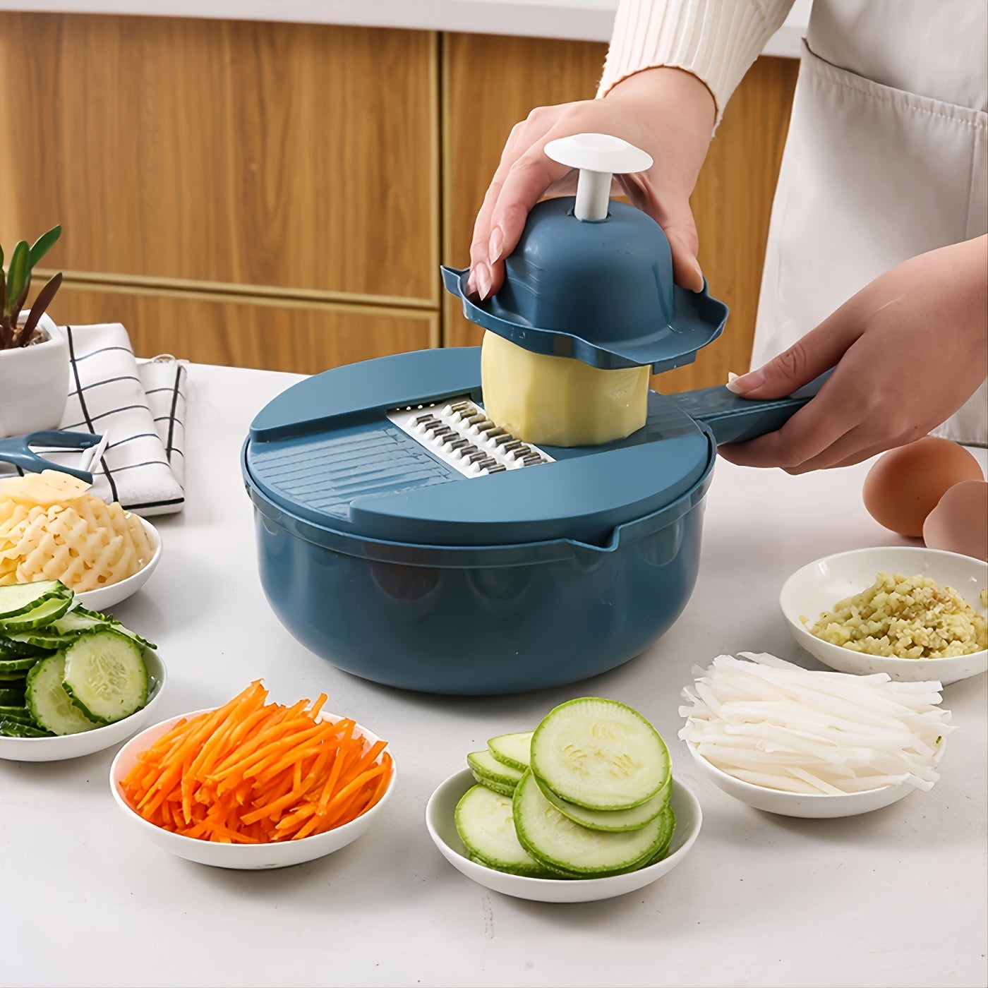 CHOPNOVA – 12 In 1 Multifunction Vegetable Chopper Slicer