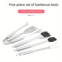 GRILLMASTER – Stainless Steel BBQ Tool Set with Carry Case