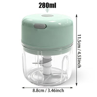 CHOPTRON – Mini hachoir électrique rechargeable par USB