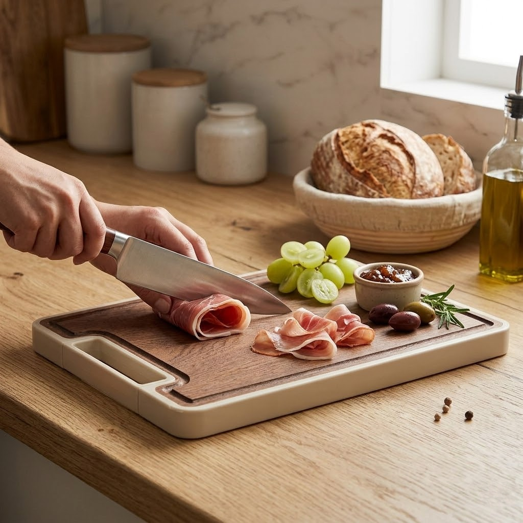 SERVORA – Table de préparation pour des moments de réception élégants
