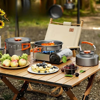 TRAILCOOK – Ensemble de cuisine léger pour activités en plein air et voyage