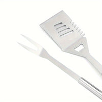 GRILLMASTER – Stainless Steel BBQ Tool Set with Carry Case