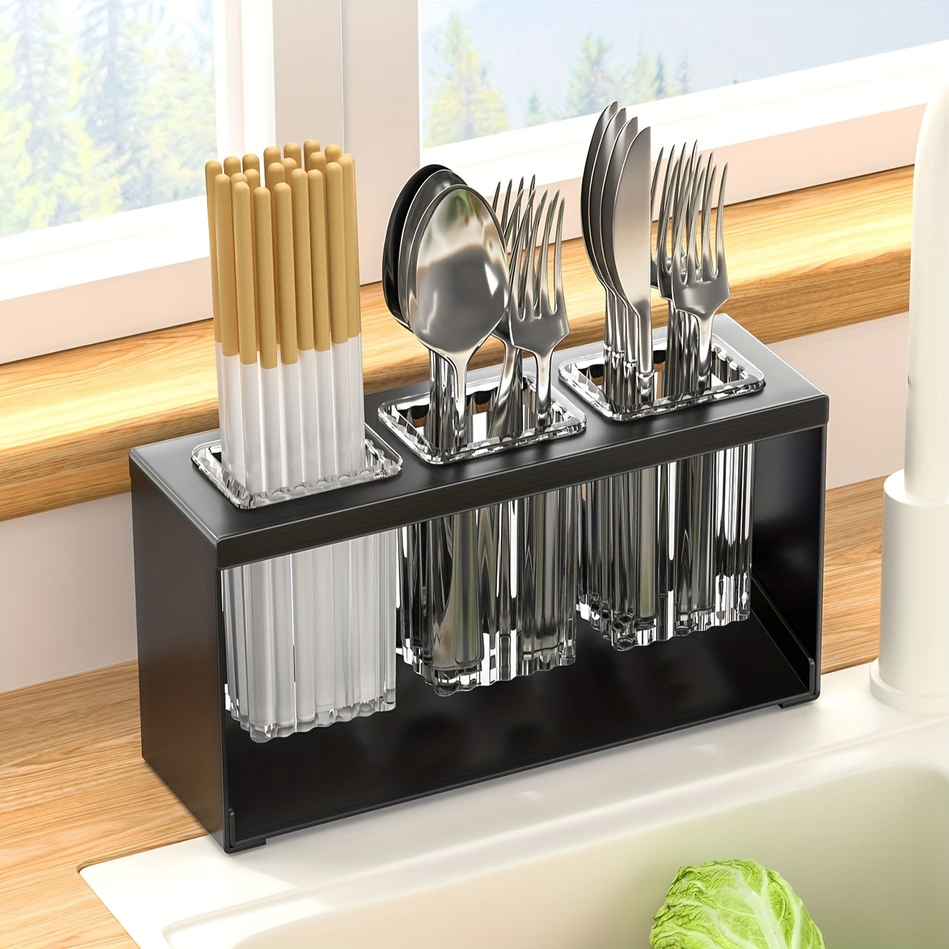 DRYFLOW – Support organisateur pour ustensiles de cuisine