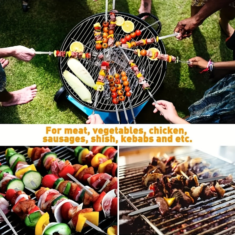 SKEWERPRO – Ensemble de brochettes pour barbecue à long manche
